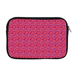 Red White And Blue Leopard Print  Apple Macbook Pro 17  Zipper Case