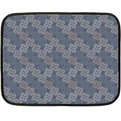 Decorative Ornamental Geometric Pattern Fleece Blanket (mini) by TastefulDesigns