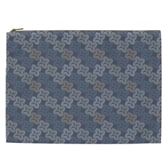 Decorative Ornamental Geometric Pattern Cosmetic Bag (xxl)  by TastefulDesigns