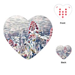 Port Flowers Playing Cards (heart)  by DeneWestUK