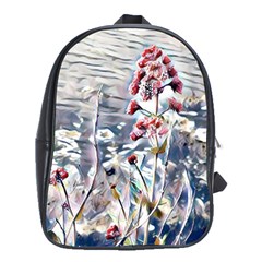 Port Flowers School Bags (xl)  by DeneWestUK