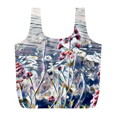 Port Flowers Full Print Recycle Bags (l)  by DeneWestUK