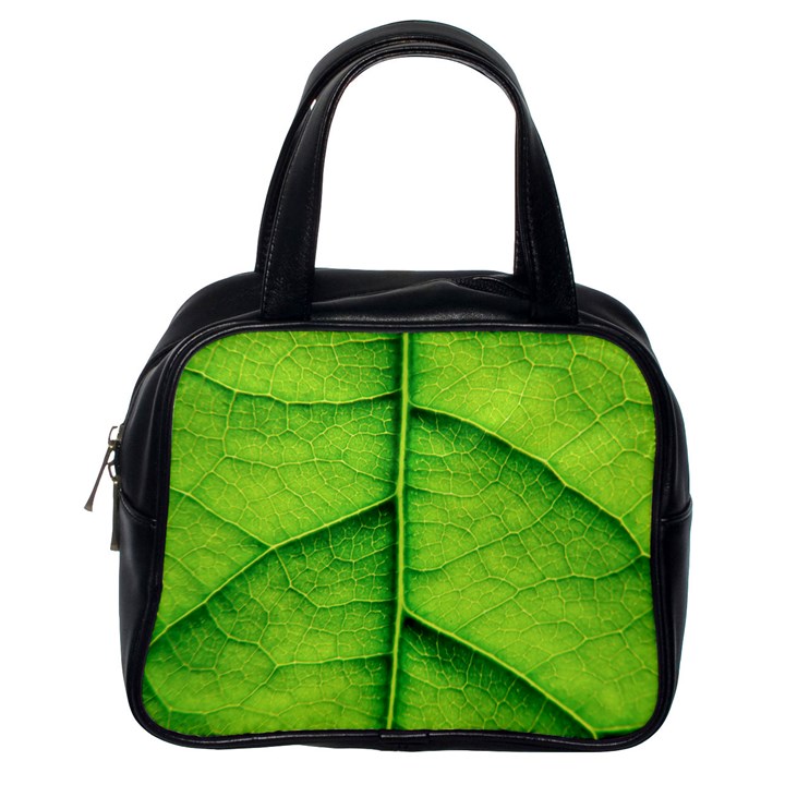 Avocado Leaf Classic Handbags (One Side)