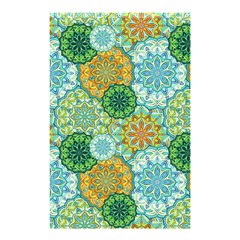 Forest Spirits  Green Mandalas  Shower Curtain 48  X 72  (small)