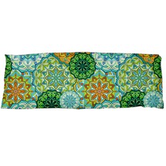 Forest Spirits  Green Mandalas  Body Pillow Case (dakimakura)