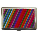 Color Stripes Pattern Cigarette Money Cases Front