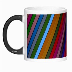 Color Stripes Pattern Morph Mugs by Simbadda