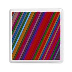 Color Stripes Pattern Memory Card Reader (square) 