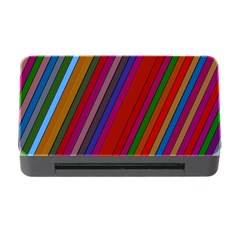 Color Stripes Pattern Memory Card Reader With Cf