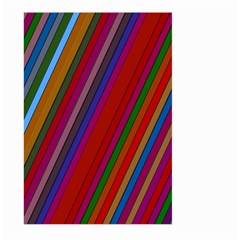 Color Stripes Pattern Large Garden Flag (two Sides)