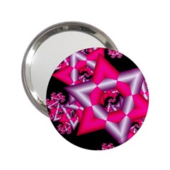 Star Of David On Black 2 25  Handbag Mirrors by Simbadda