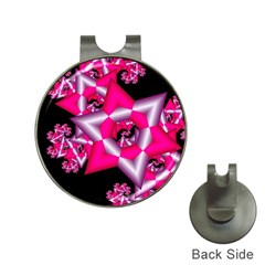 Star Of David On Black Hat Clips With Golf Markers by Simbadda