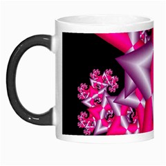 Star Of David On Black Morph Mugs by Simbadda