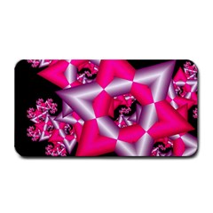 Star Of David On Black Medium Bar Mats by Simbadda