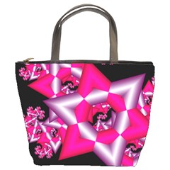 Star Of David On Black Bucket Bags by Simbadda