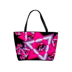 Star Of David On Black Shoulder Handbags by Simbadda