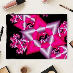 Star Of David On Black Cosmetic Bag (xl) by Simbadda