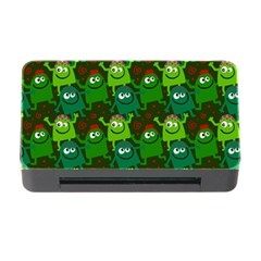 Seamless Little Cartoon Men Tiling Pattern Memory Card Reader With Cf