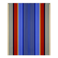 Colorful Stripes Background Shower Curtain 60  X 72  (medium)  by Simbadda