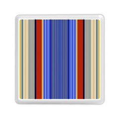 Colorful Stripes Background Memory Card Reader (square) 