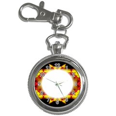 Circle Fractal Frame Key Chain Watches