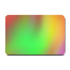 November Blurry Brilliant Colors Small Doormat  by Simbadda