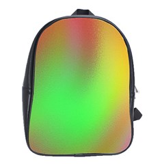 November Blurry Brilliant Colors School Bags(large)  by Simbadda