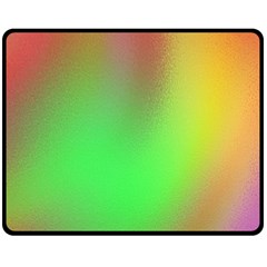 November Blurry Brilliant Colors Fleece Blanket (medium)  by Simbadda