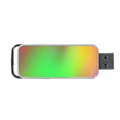 November Blurry Brilliant Colors Portable Usb Flash (two Sides) by Simbadda