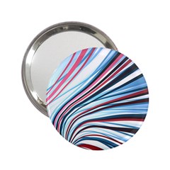 Wavy Stripes Background 2 25  Handbag Mirrors by Simbadda