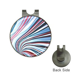 Wavy Stripes Background Hat Clips With Golf Markers by Simbadda