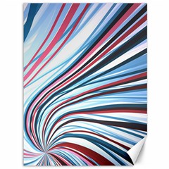 Wavy Stripes Background Canvas 36  X 48   by Simbadda