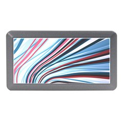 Wavy Stripes Background Memory Card Reader (mini)