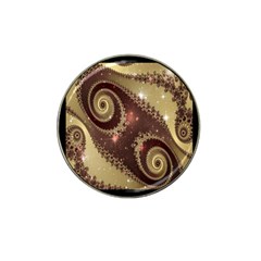 Space Fractal Abstraction Digital Computer Graphic Hat Clip Ball Marker by Simbadda