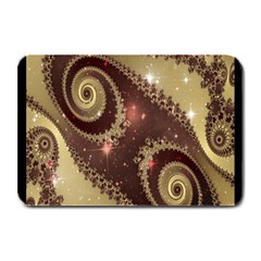 Space Fractal Abstraction Digital Computer Graphic Plate Mats