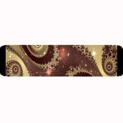 Space Fractal Abstraction Digital Computer Graphic Large Bar Mats by Simbadda