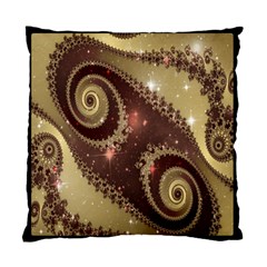 Space Fractal Abstraction Digital Computer Graphic Standard Cushion Case (one Side) by Simbadda