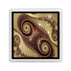 Space Fractal Abstraction Digital Computer Graphic Memory Card Reader (square)  by Simbadda