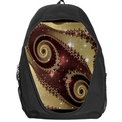 Space Fractal Abstraction Digital Computer Graphic Backpack Bag by Simbadda