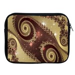 Space Fractal Abstraction Digital Computer Graphic Apple iPad 2/3/4 Zipper Cases Front