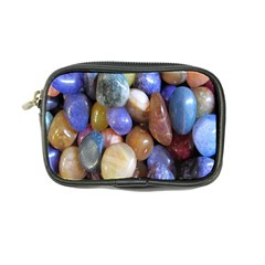 Rock Tumbler Used To Polish A Collection Of Small Colorful Pebbles Coin Purse by Simbadda