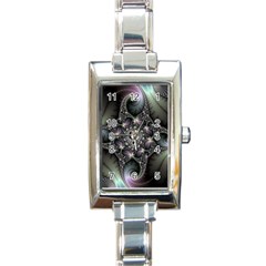 Magic Swirl Rectangle Italian Charm Watch