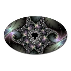 Magic Swirl Oval Magnet