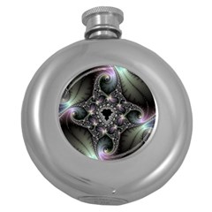 Magic Swirl Round Hip Flask (5 oz)