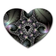 Magic Swirl Heart Mousepads by Simbadda