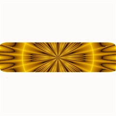 Fractal Yellow Kaleidoscope Lyapunov Large Bar Mats by Simbadda