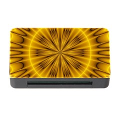 Fractal Yellow Kaleidoscope Lyapunov Memory Card Reader with CF