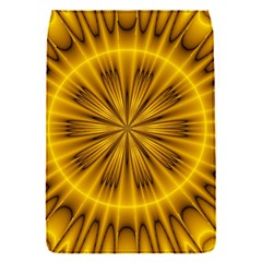 Fractal Yellow Kaleidoscope Lyapunov Flap Covers (s)  by Simbadda