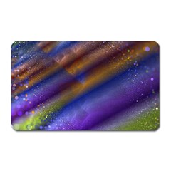 Fractal Color Stripes Magnet (Rectangular)