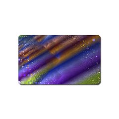 Fractal Color Stripes Magnet (Name Card)